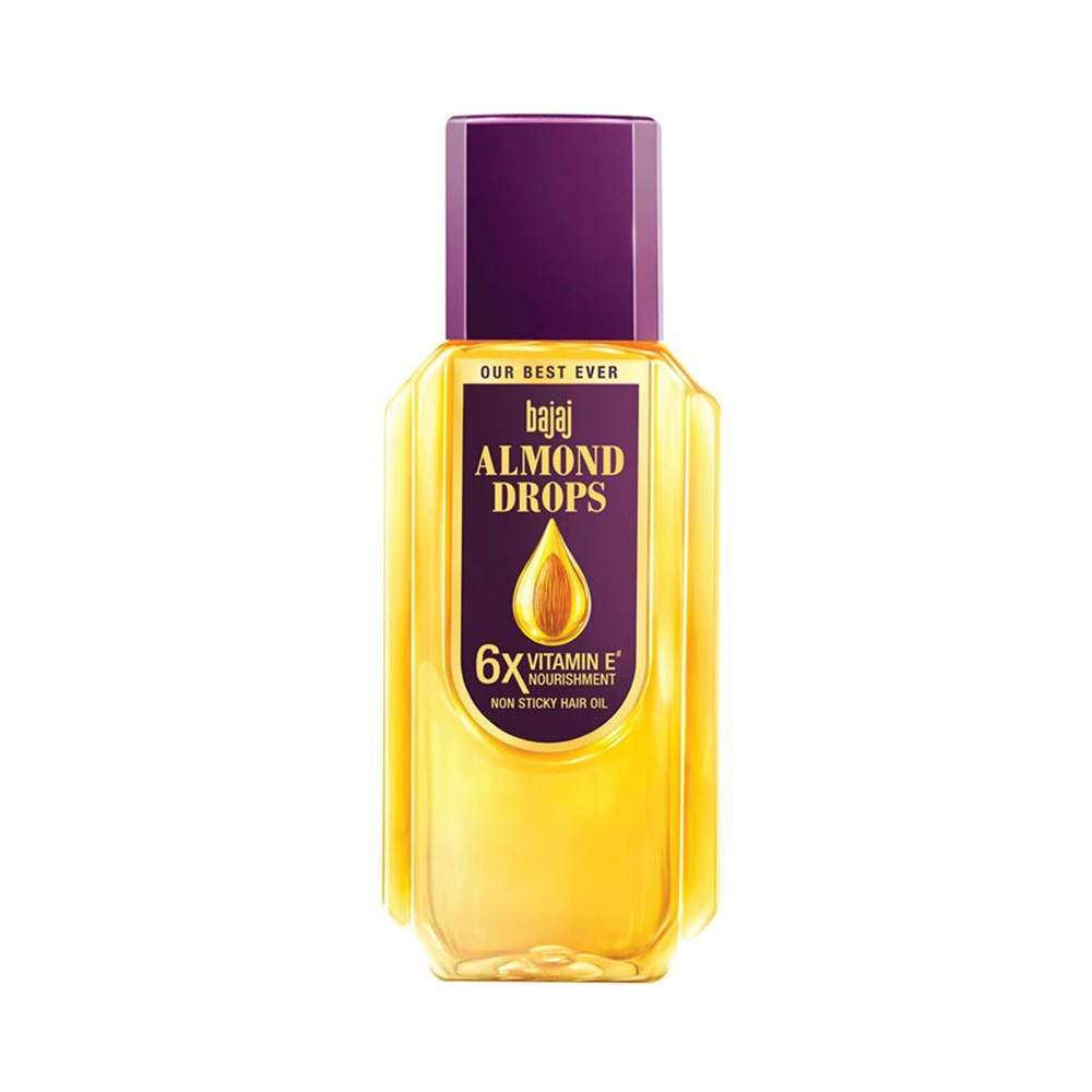Bajaj Almond Drops Non-Sticky Hair Oil 200ml